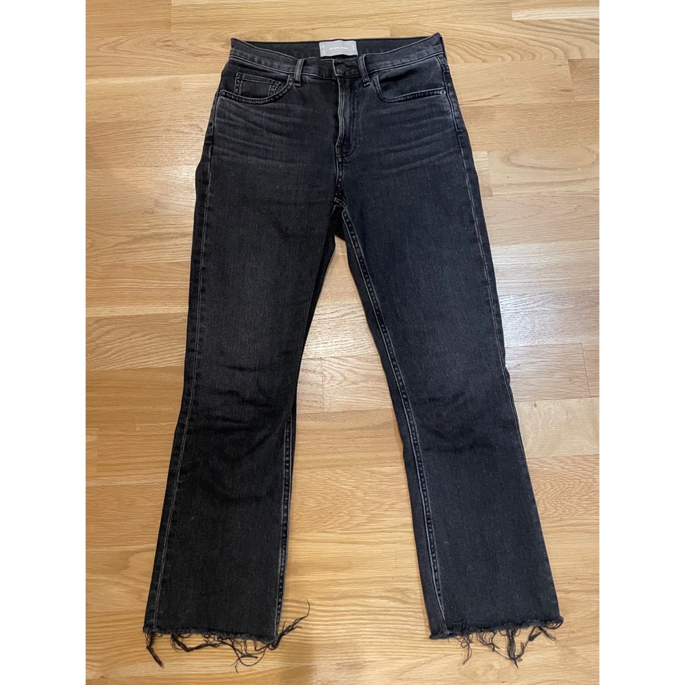 Everlane crop kick flare jeans